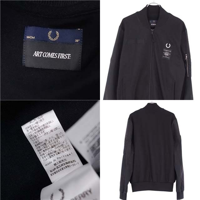 FRED PERRY - フレッドペリー ART COMES FIRST ジャケット FRED PERRY - フレッドペリー ART COMES FIRST ジャケット