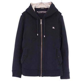 バーバリーブラックレーベル(BURBERRY BLACK LABEL)のバーバリー ブラックレーベル パーカー ジップアップ ホースフェリー ボア 3(パーカー)