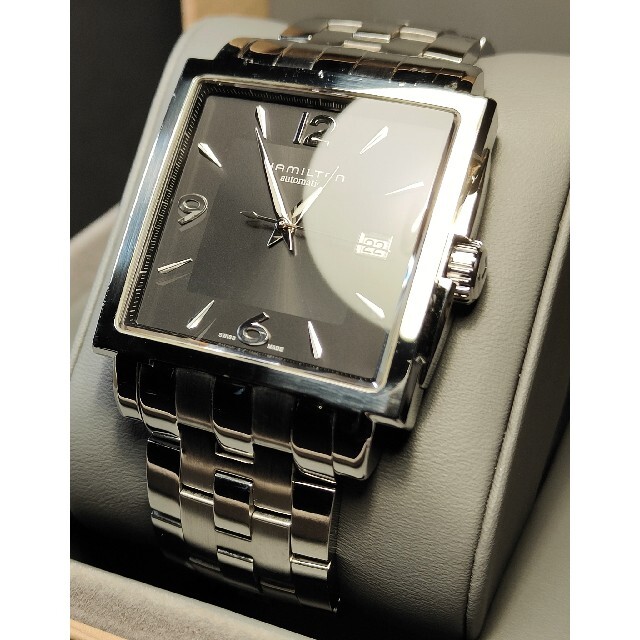 Hamilton(ハミルトン)の希少 完売品 ハミルトン ジャズマスター スクエア 自動巻き メンズの時計(腕時計(アナログ))の商品写真