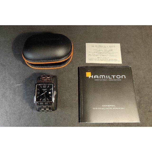 Hamilton(ハミルトン)の希少 完売品 ハミルトン ジャズマスター スクエア 自動巻き メンズの時計(腕時計(アナログ))の商品写真