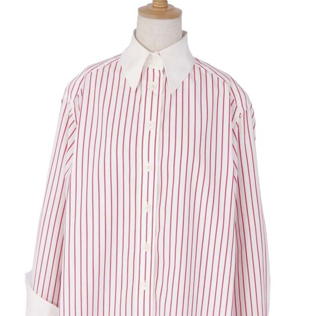 CHANEL Vintage シャネル シャツ ブラウス コットン ストライプ