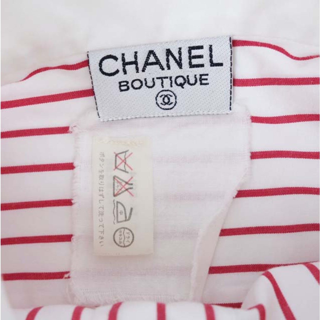 CHANEL - Vintage シャネル シャツ ブラウス コットン CHANEL - Vintage シャネル シャツ ブラウス コットン