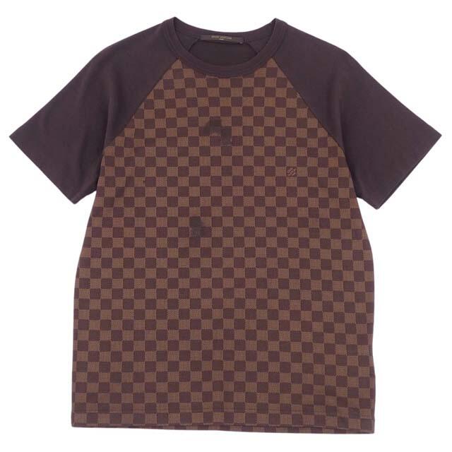 LOUIS VUITTON(ルイヴィトン)のルイヴィトン Tシャツ ダミエ 半袖 ショートスリーブ メンズ トップス XS メンズのトップス(Tシャツ/カットソー(半袖/袖なし))の商品写真