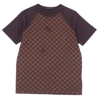 ルイヴィトン(LOUIS VUITTON)のルイヴィトン Tシャツ ダミエ 半袖 ショートスリーブ メンズ トップス XS(Tシャツ/カットソー(半袖/袖なし))