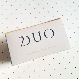 【新品】DUO　クレンジングバーム　クリア(クレンジング/メイク落とし)