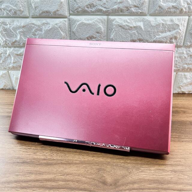 VAIO(バイオ)の【爆速SSD搭載】かわいいピンク☘VAIO☘Corei3☘Office スマホ/家電/カメラのPC/タブレット(ノートPC)の商品写真