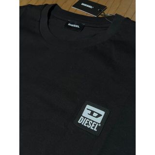 ディーゼル(DIESEL)のDIESEL  新品未使用　Mサイズ  ロング　Tシャツ　ロンT　黒　ディーゼル(Tシャツ/カットソー(七分/長袖))