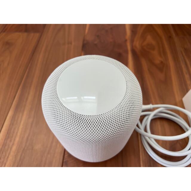 Apple(アップル)のApple HomePod ホワイト　動作確認済み スマホ/家電/カメラのオーディオ機器(スピーカー)の商品写真