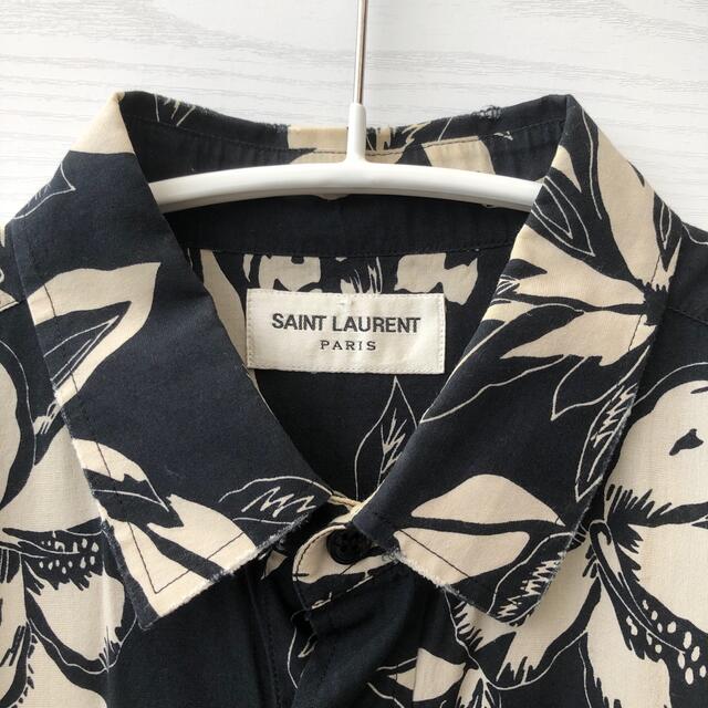 17SS SAINT LAURENT PARIS サンローランパリ ハイビスカス