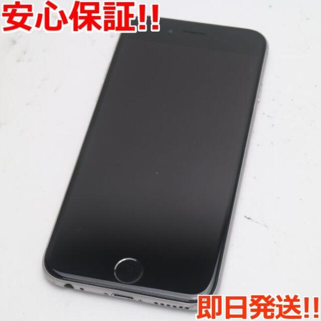 良品 au iPhone6 64GB スペースグレイ