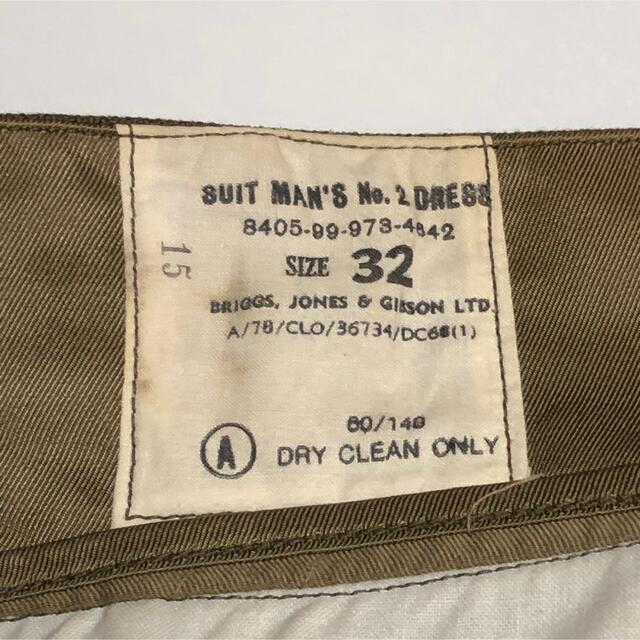 British Army No.2 Wool Dress Pants 60's メンズのパンツ(ワークパンツ/カーゴパンツ)の商品写真