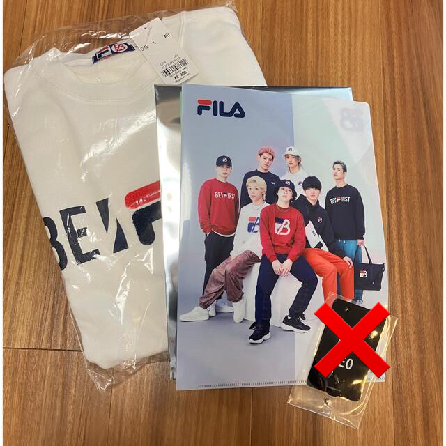 新品未使用　BE:FIRST FILA コラボトレーナー