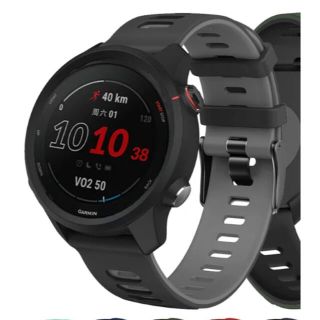 ガーミン(GARMIN)のガーミンForerunner255他　22mm シリコンベルト(トレーニング用品)