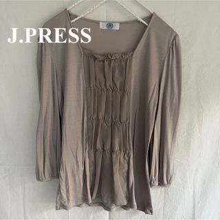 ジェイプレス(J.PRESS)の【J.PRESS】ジェイプレス　オンワード　カットソー　七分袖(カットソー(長袖/七分))