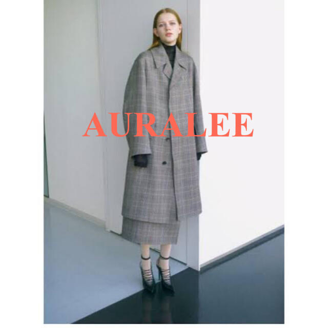 AURALEE(オーラリー)の✨名作✨17AW✨AURALEE✨オーラリー◆ダブルフェイス◆ロングコート レディースのジャケット/アウター(ロングコート)の商品写真