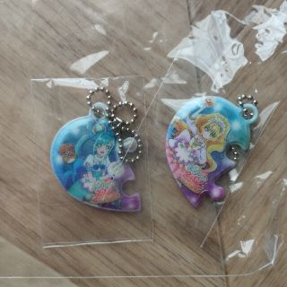 映画 デリシャスパーティ プリキュア 前売り特典 つなげてハート キーホルダー(キャラクターグッズ)