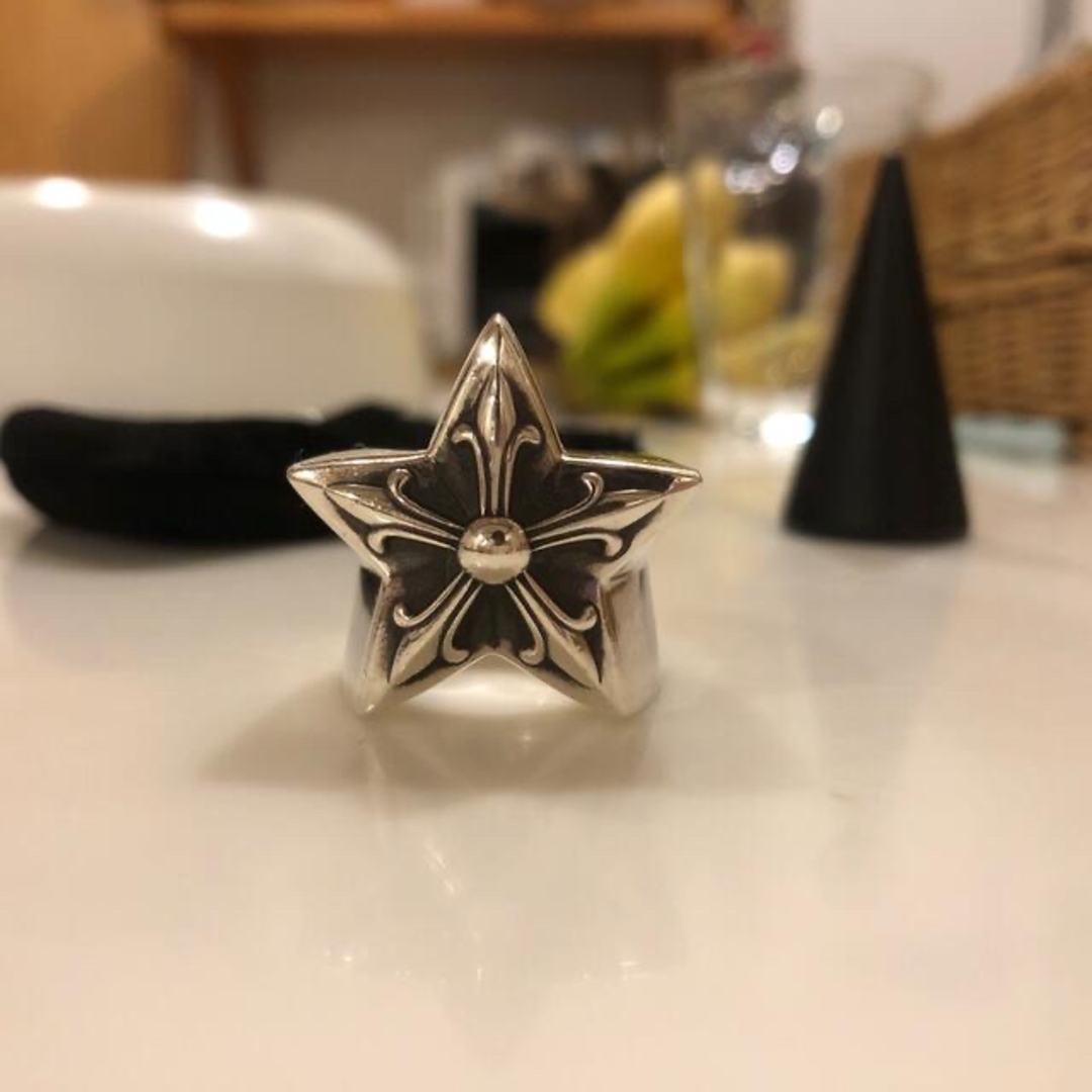 Chrome Hearts(クロムハーツ)のChrome Hearts ラージスターリング メンズのアクセサリー(リング(指輪))の商品写真