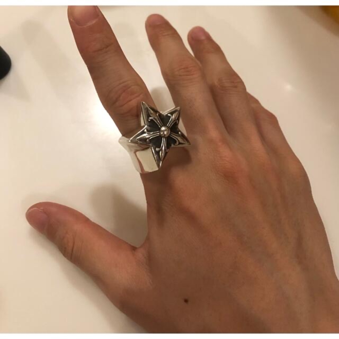 Chrome Hearts(クロムハーツ)のChrome Hearts ラージスターリング メンズのアクセサリー(リング(指輪))の商品写真