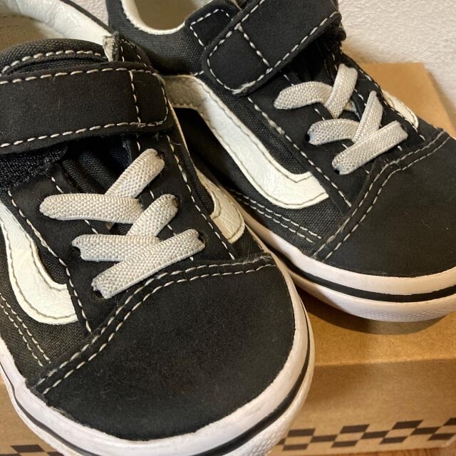 VANS(ヴァンズ)のVANS 子供 スニーカー ブラック 15cm キッズ/ベビー/マタニティのキッズ靴/シューズ(15cm~)(スニーカー)の商品写真