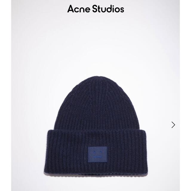 新品Acne Studiosアクネ ストゥディオズ フェイス ビーニー ニット帽