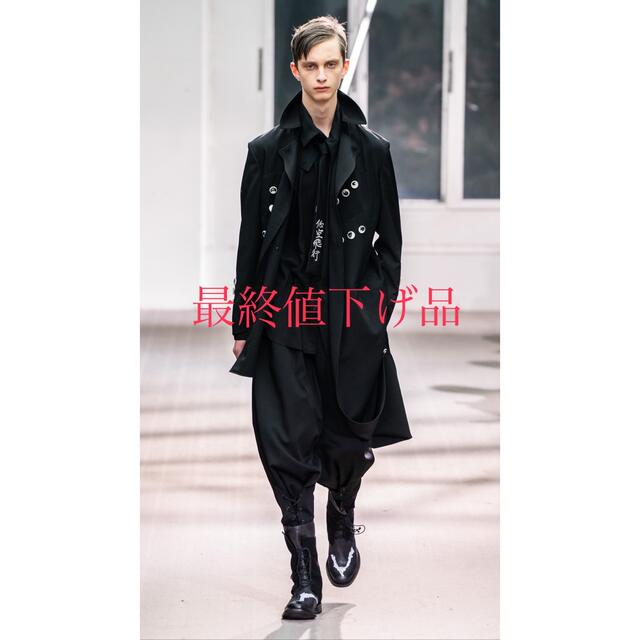 ヨウジヤマモト 19aw レースアップパンツ 21aw  22ss 22aw