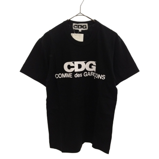 コムデギャルソン(COMME des GARCONS)のCOMME des GARCONS コムデギャルソン SZ-T005 CDZ ロゴプリント 半袖Tシャツ カットソー ブラック(Tシャツ/カットソー(半袖/袖なし))
