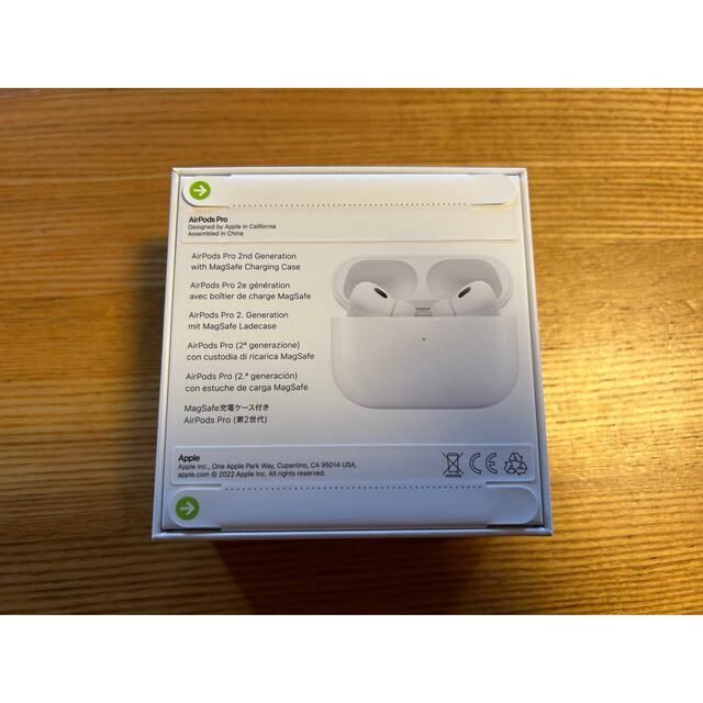 Apple(アップル)のAirPods Pro 第2世代 新品未開封 スマホ/家電/カメラのオーディオ機器(ヘッドフォン/イヤフォン)の商品写真