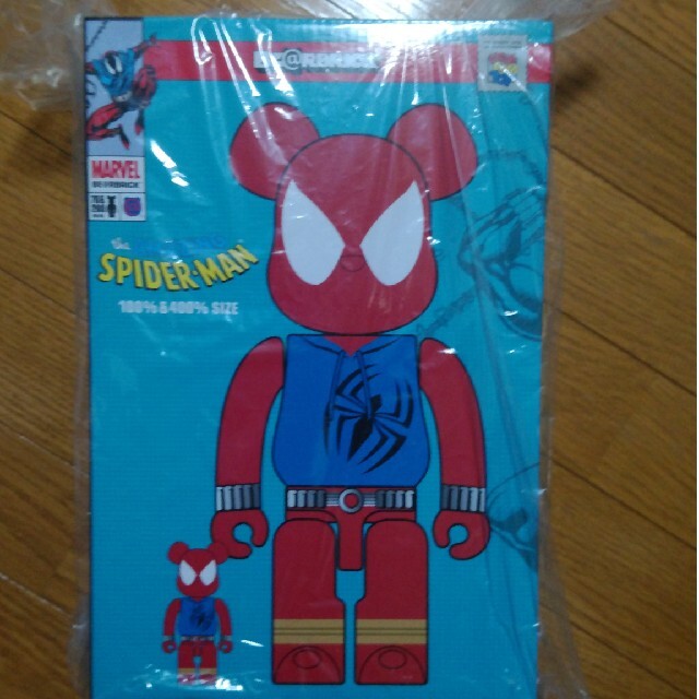 新品激安 BE@RBRICK SCARLET SPIDER 100％&400％