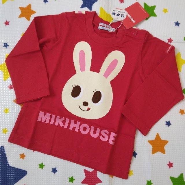 ミキハウス MIKIHOUSE 80㎝ Ｔシャツ うさこ 新品 未使用 タグ付き