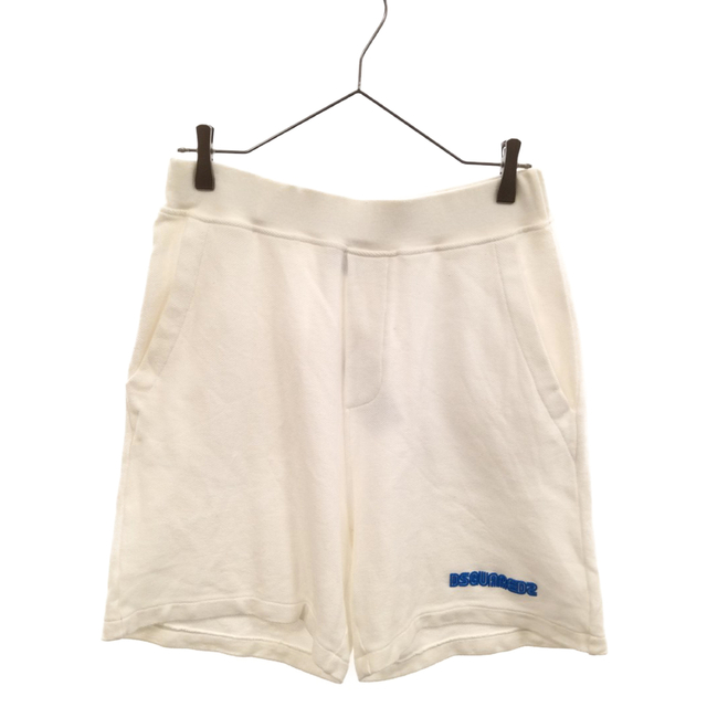 DSQUARED2 ディースクエアード SHORTS WITH LOGO 裾ロゴ ハーフパンツ