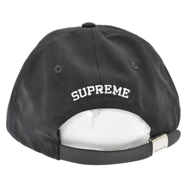 ‐備考SUPREME シュプリーム 18AW Cordura S Logo 6-Panel Cap コーデュラ Sロゴ 6パネル キャップ 刺繍ロゴ 帽子 ブラック