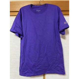 チャンピオン(Champion)の試着のみ　Champion チャンピオン Tシャツ　M パープル(Tシャツ/カットソー(半袖/袖なし))