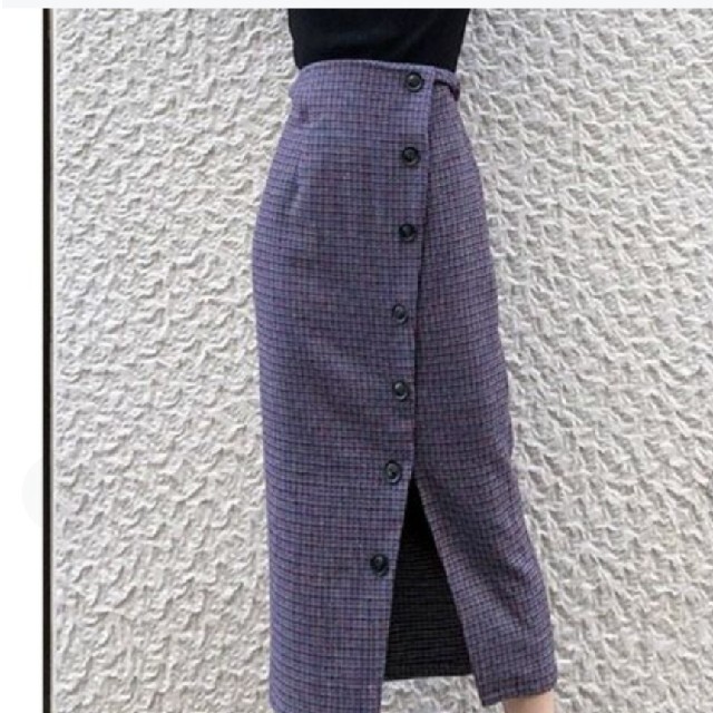 MURUA(ムルーア)の未着用☆MURUA【ボタンペンシルスカート】 レディースのスカート(ロングスカート)の商品写真