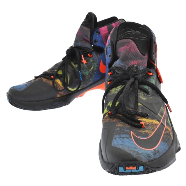 ハイカット NIKE NIKE ナイキ 15年製 LEBRON XIII THE AKRONITE PHILOSOPHY 807219-008 レブロン13 アクロナイト・フィロソフィー ハイカットバスケットスニーカー US10の通販 by BRINGラクマ店|ナイキならラクマ ワイズ Nike ナイキ メンズ スニーカー レブロン サイズ US_10(28.0cm) MAG
