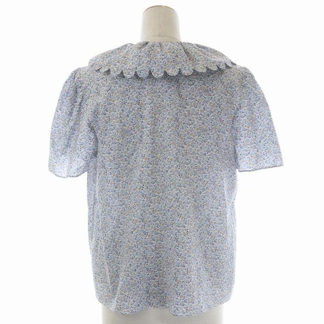 ホラーヴァキュイ ROSALIE BLOUSE ブラウス シャツ 花柄 五分袖