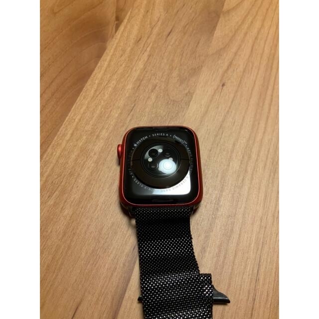 Apple Watch series 6 44mmケース　レッド
