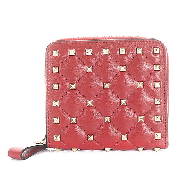 美品☆VALENTINO ロックスタッズ長財布 csm.fi.cr