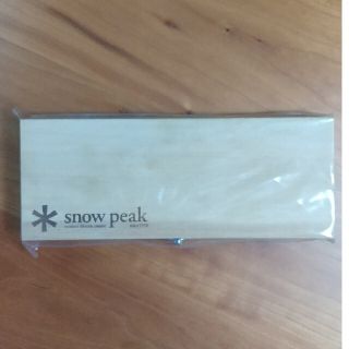 スノーピーク(Snow Peak)のsnow peak 折り畳みまた板andナイフ(調理器具)