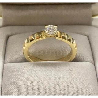 ブシュロン(BOUCHERON)のBOUCHERON K18  ダイヤ 0.2ct リング  クルドパリ 鑑定書(リング(指輪))