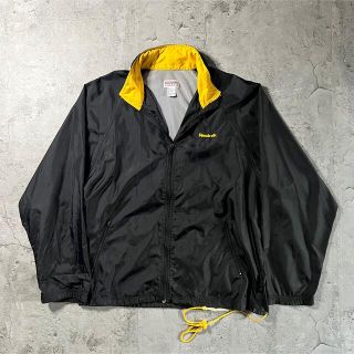 リーボック(Reebok)の【Reebok】希少　ナイロンジャケット　vintage 古着　OLD フード付(ナイロンジャケット)