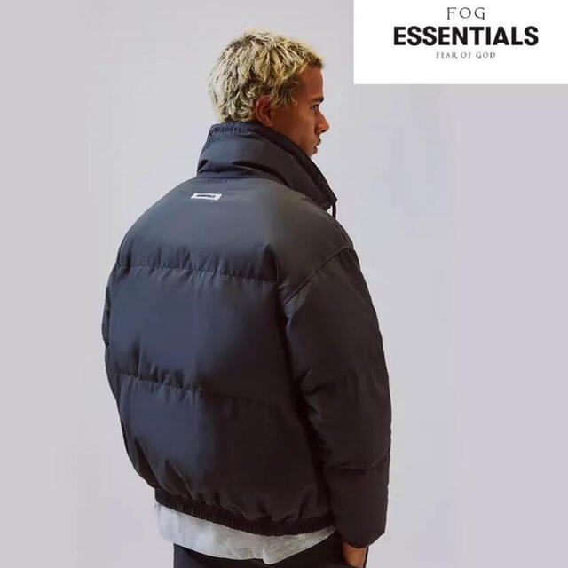 ESSENTIALS PUFFER JACKET Mサイズ