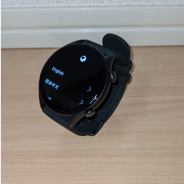 amazfit gtr 3 pro　ブラック　黒　本体 スマホ/家電/カメラのスマートフォン/携帯電話(スマートフォン本体)の商品写真