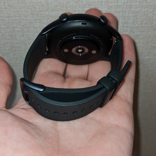 amazfit gtr 3 pro　ブラック　黒　本体 スマホ/家電/カメラのスマートフォン/携帯電話(スマートフォン本体)の商品写真