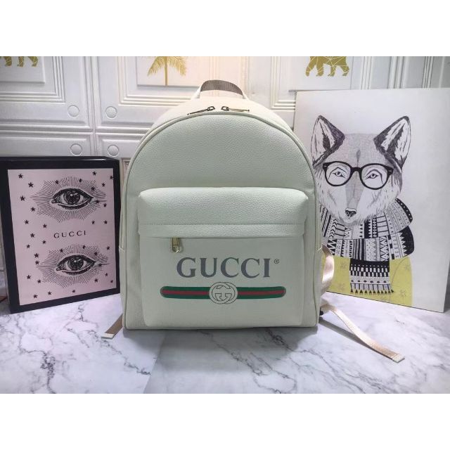 リュック/バックパック (超美品)グッチ バックパック シェリーライン