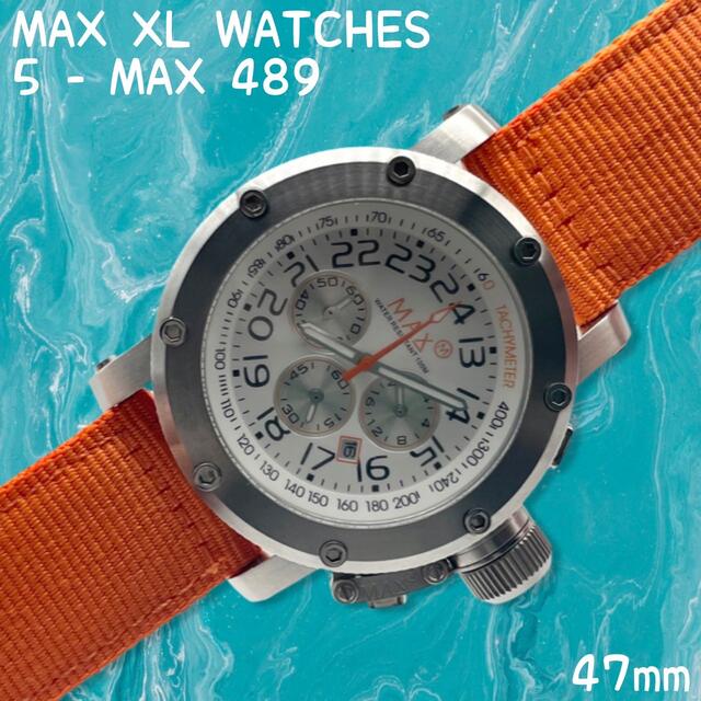 MAX XL WATCHES 5-MAX 489 ダイバーズウォッチ 47mm