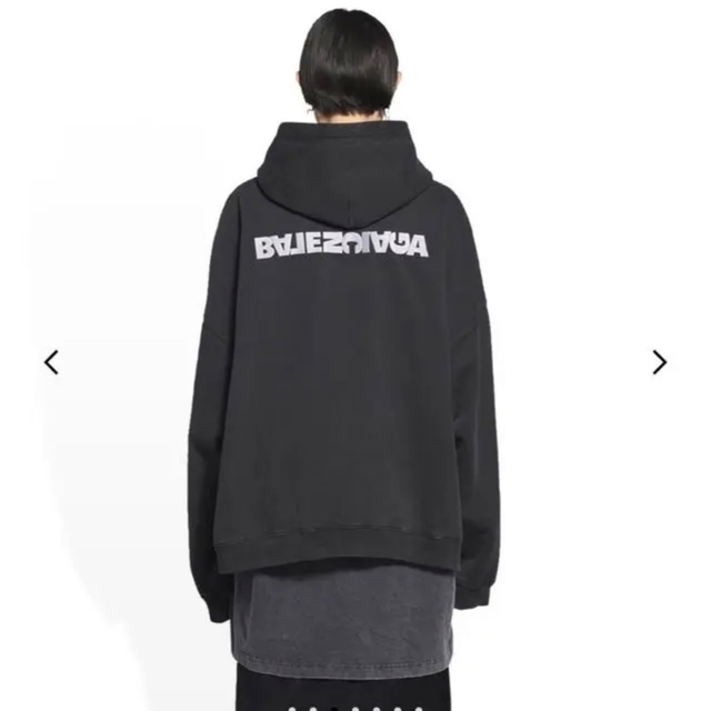 トップスbalenciaga zip hoodie