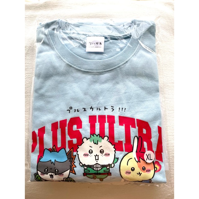 ちいかわ　ヒロアカ　Tシャツ エンタメ/ホビーのおもちゃ/ぬいぐるみ(キャラクターグッズ)の商品写真