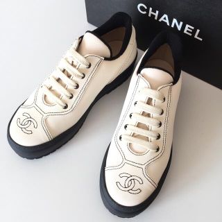 シャネル(CHANEL)の新品 90年代 CHANEL スニーカー 37 セリーヌ ギャルソン マルジェラ(スニーカー)