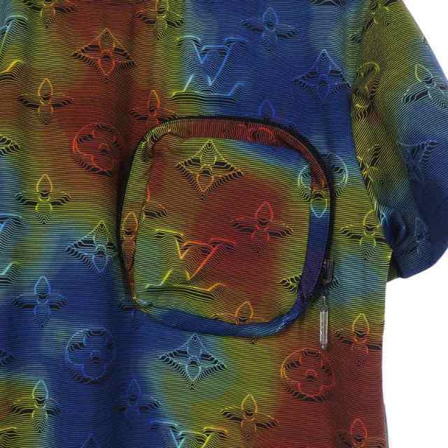 ルイヴィトン 20SS 3Dエフェクトプリント パッカブル Tシャツ 半袖 M
