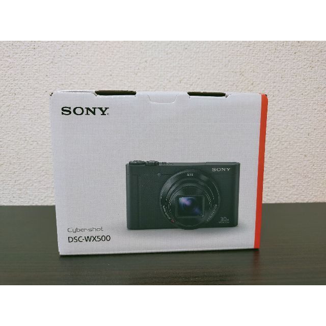 SONY(ソニー)の【新品•未開封】SONY Cyber-Shot WX DSC-WX500(B) スマホ/家電/カメラのカメラ(コンパクトデジタルカメラ)の商品写真